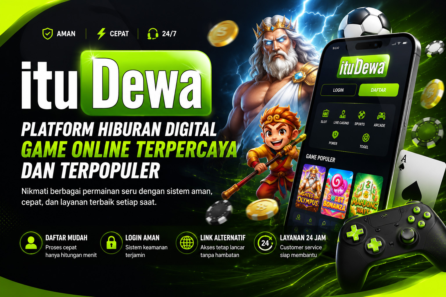 ituDewa Platform Hiburan Digital Game Online